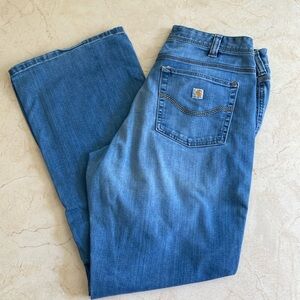 Carhartt Medium Wash Flare Jeans